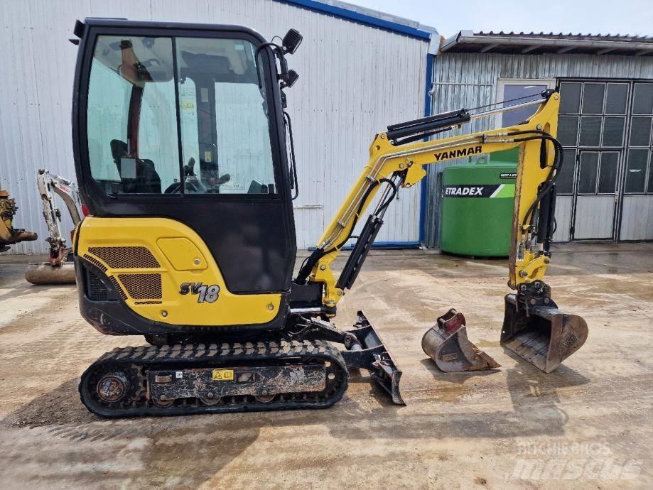 Yanmar SV 18 Mini ekskavatoriai < 7 t