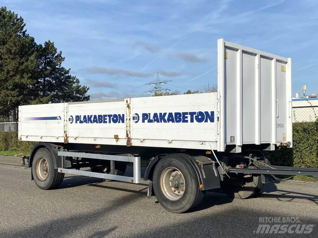 ATM AKF20/3 + 2 AXLE Platformos / Pakrovimas iš šono