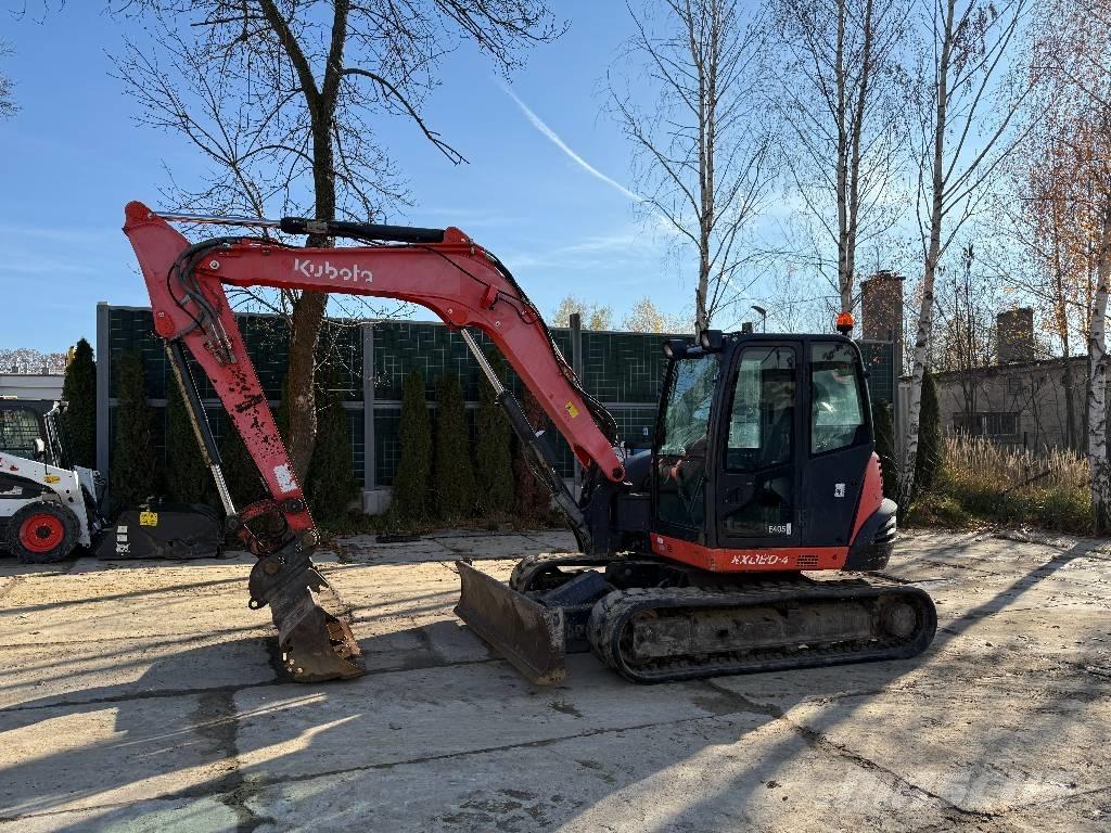 Kubota KX 080-4 Vidutinės galios ekskavatoriai 7-12 t