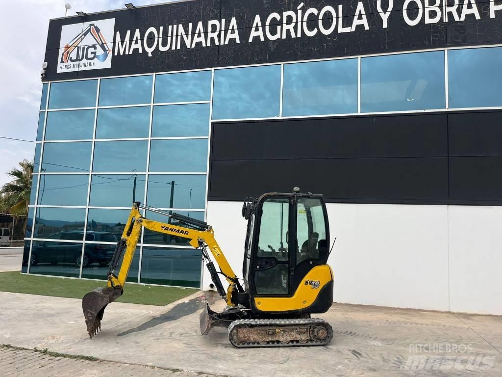 Yanmar SV 18 Mini ekskavatoriai < 7 t