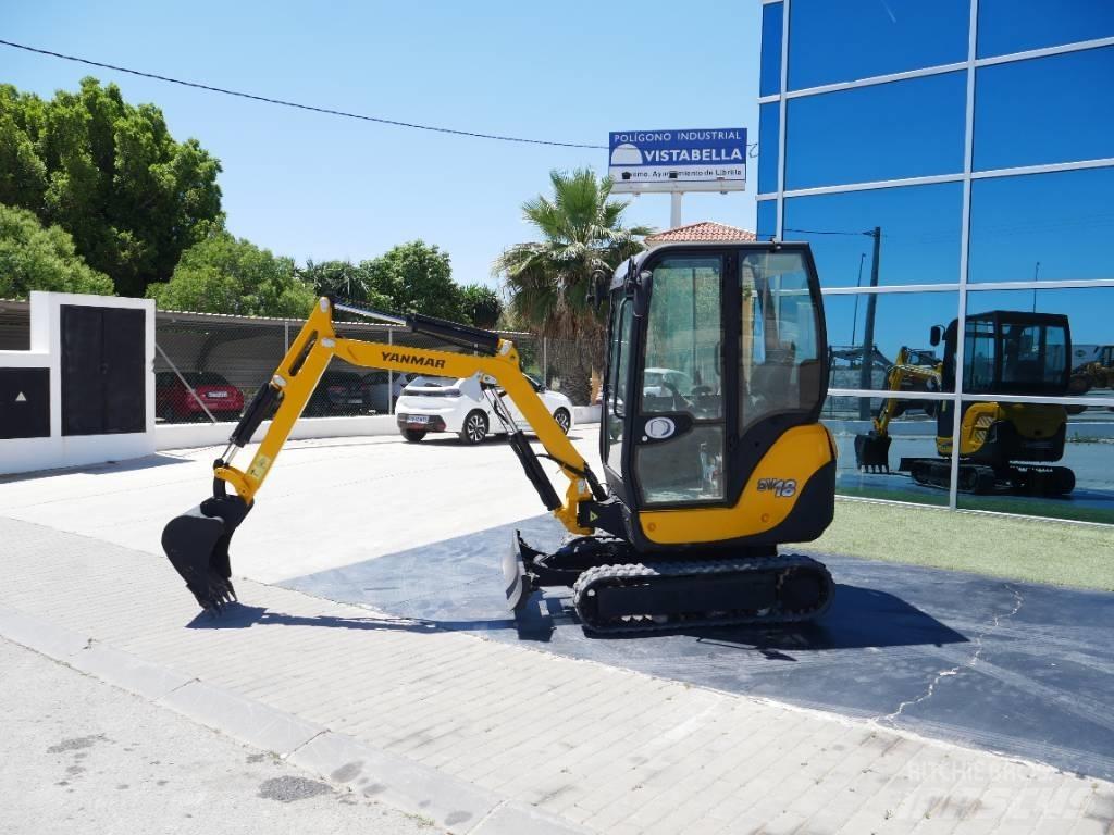 Yanmar SV 18 Mini ekskavatoriai < 7 t