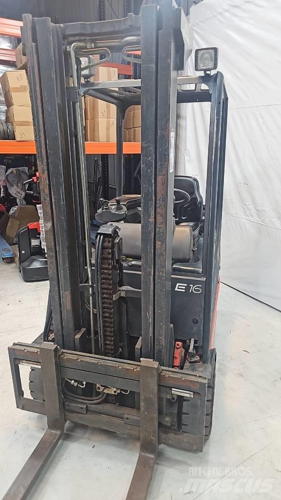 Linde E 16 C-02 Elektriniai šakiniai krautuvai