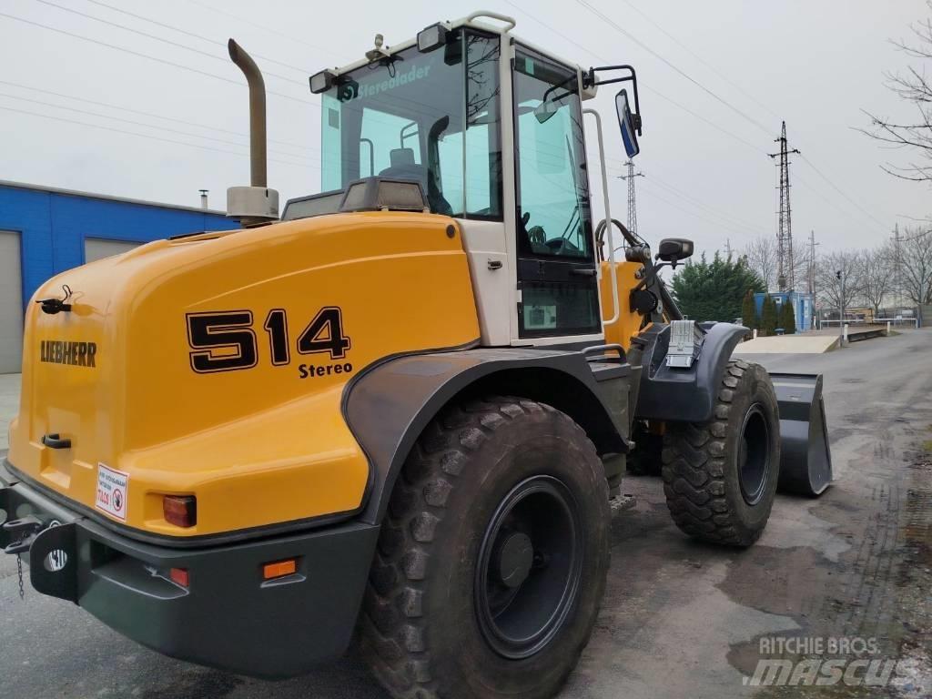 Liebherr L 514 Naudoti ratiniai krautuvai