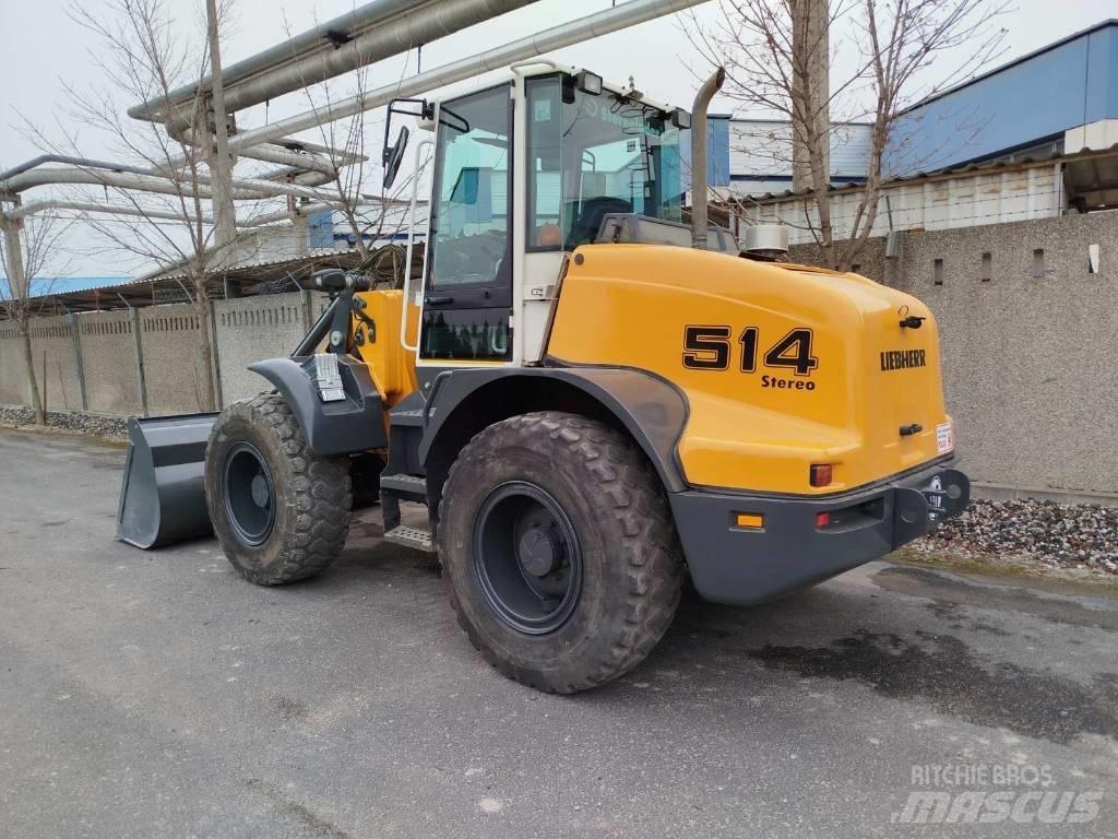 Liebherr L 514 Naudoti ratiniai krautuvai