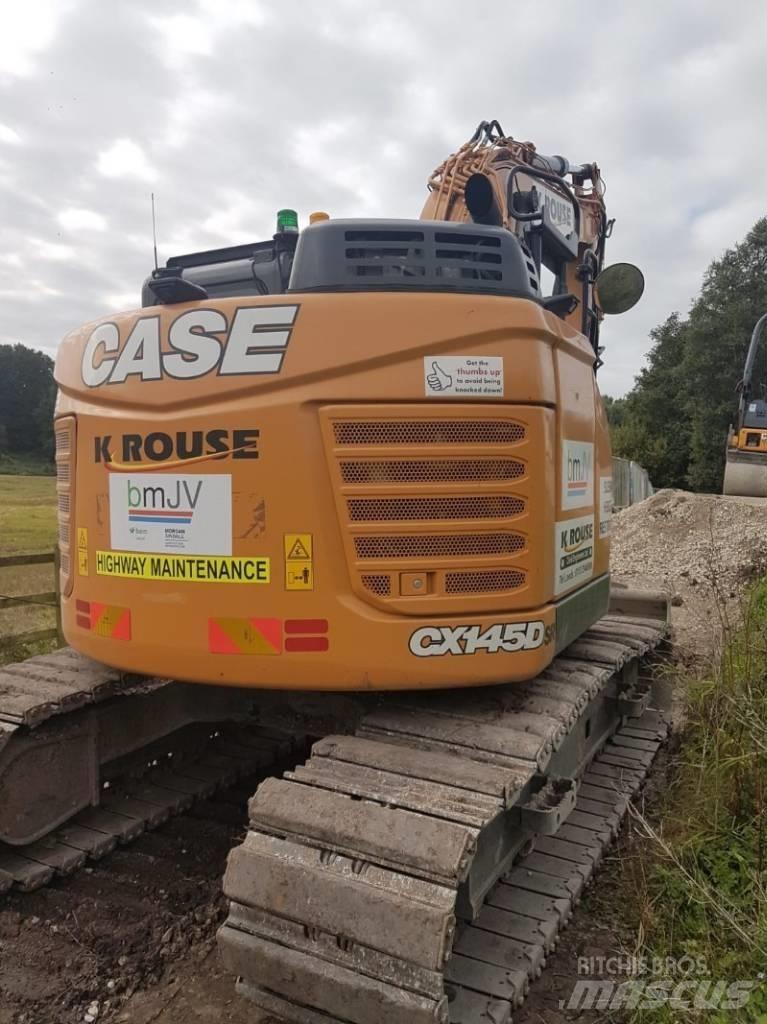 CASE CX 145 DSR Vikšriniai ekskavatoriai