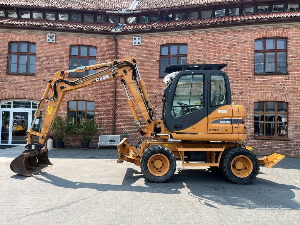 CASE WX 95 Ratiniai ekskavatoriai