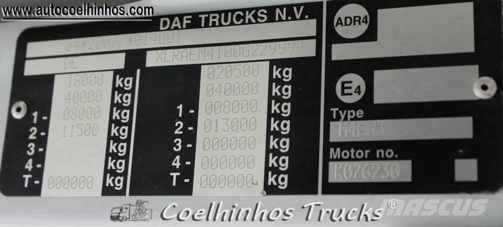 DAF CF 340 Važiuoklė su kabina