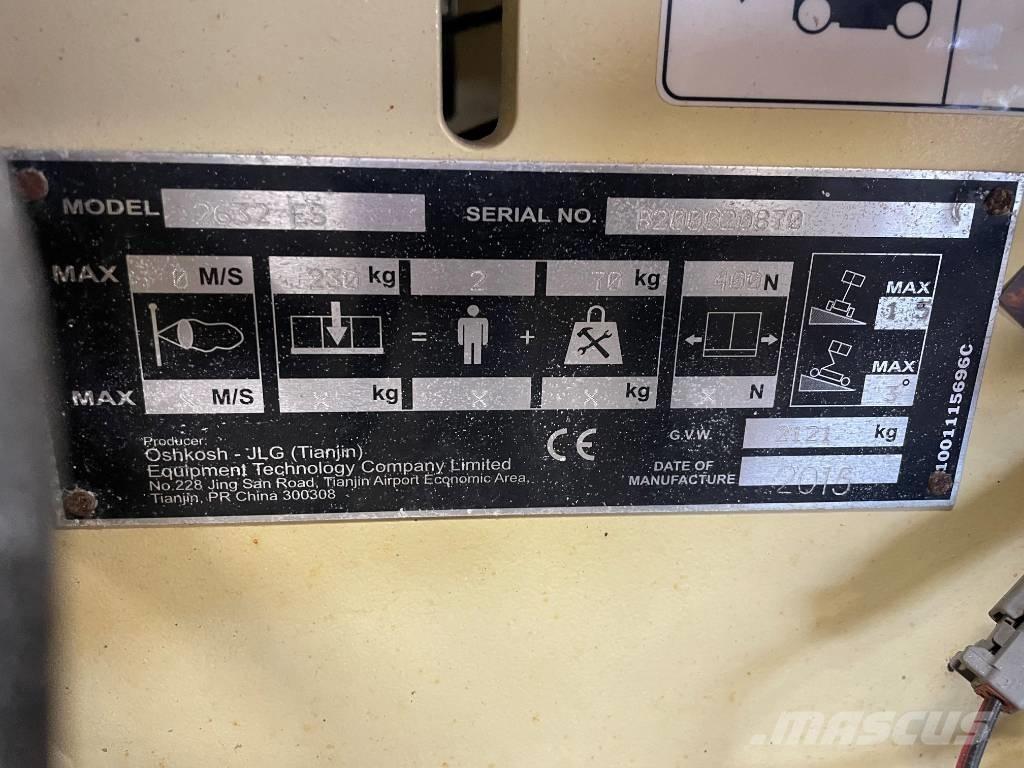 JLG 2632 ES Žirkliniai keltuvai