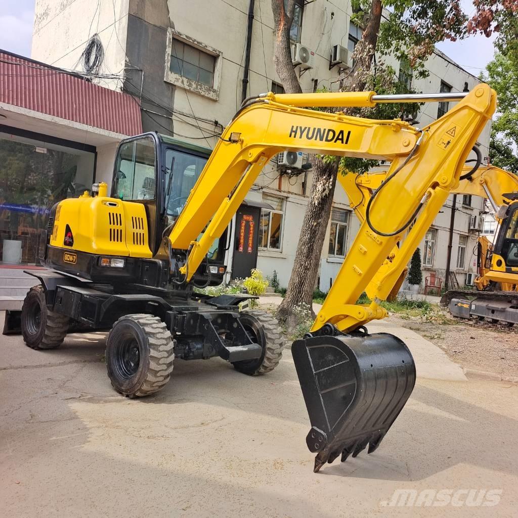 Hyundai 60 W-7 60W-9 Ratiniai ekskavatoriai