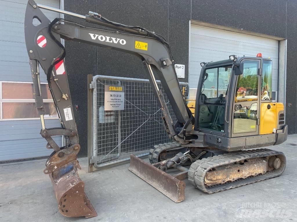 Volvo EC55C Mini ekskavatoriai < 7 t