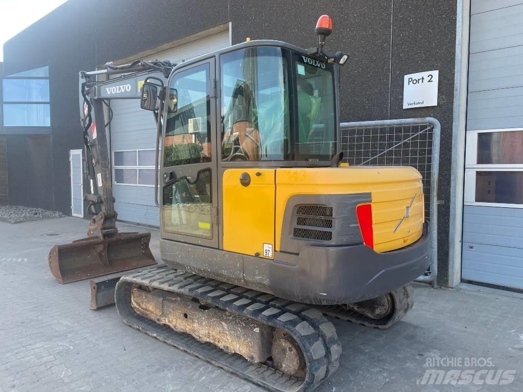 Volvo EC55C Mini ekskavatoriai < 7 t
