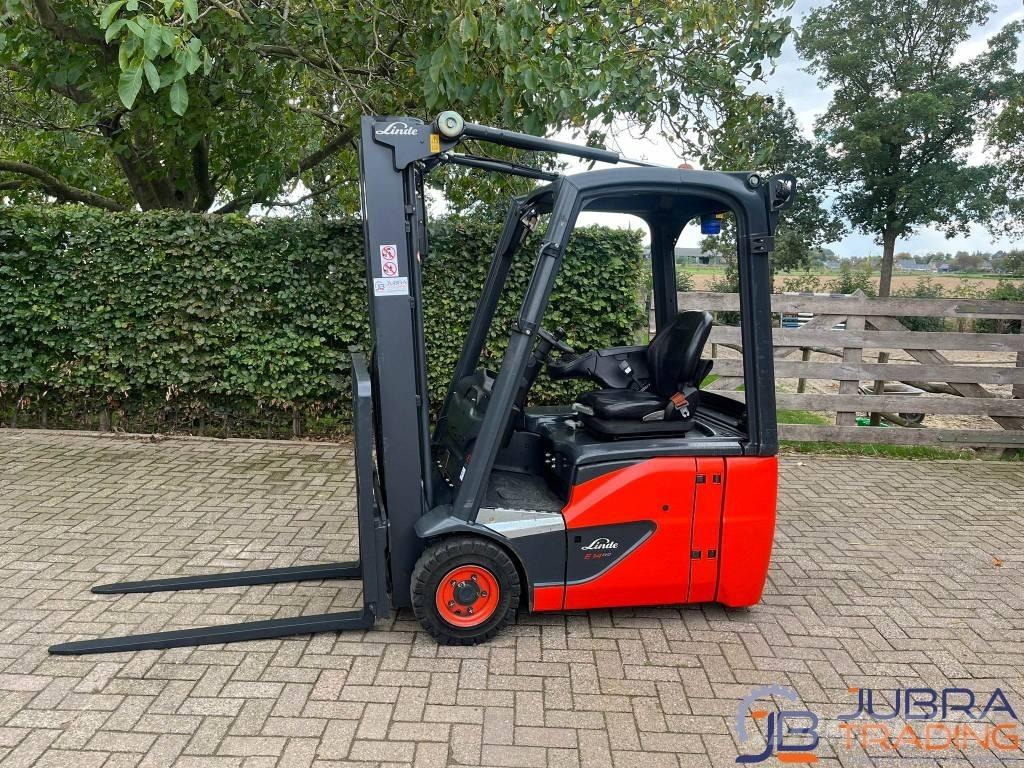Linde E14-02 Elektriniai šakiniai krautuvai