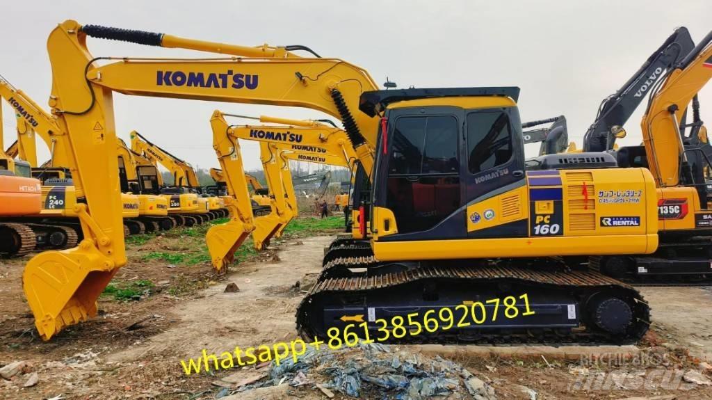 Komatsu PC 160-7 Vikšriniai ekskavatoriai