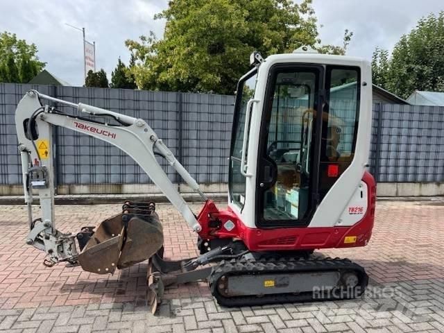Takeuchi TB 216 V4 Mini ekskavatoriai < 7 t