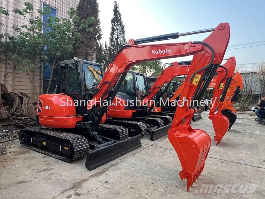 Kubota 155-3 Vikšriniai ekskavatoriai