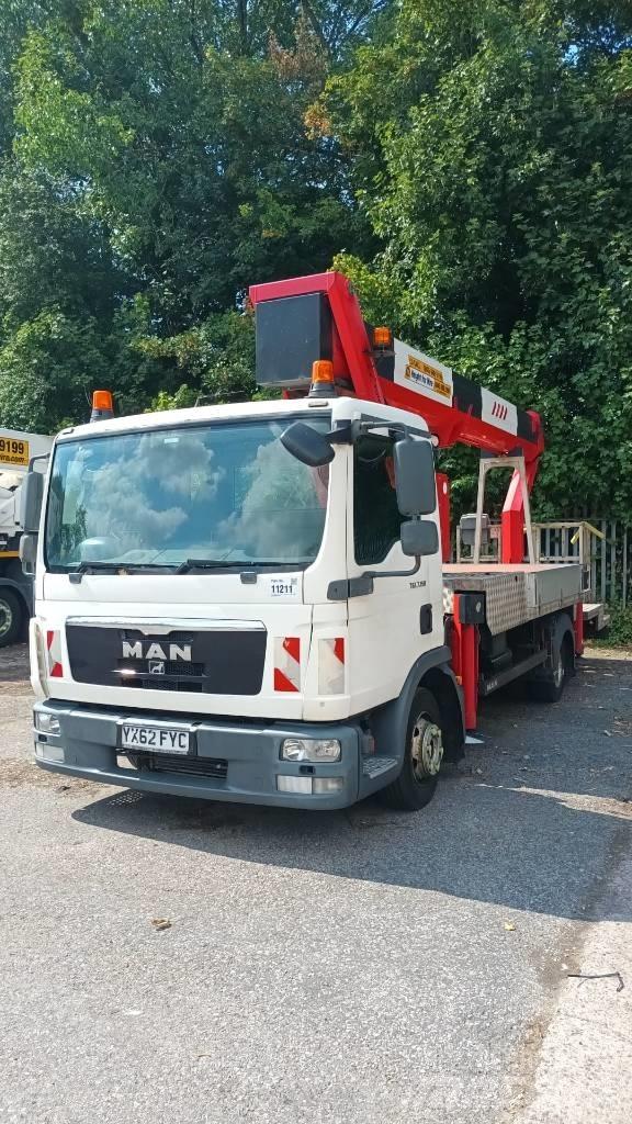 Ruthmann T 330 Ant vilkikų montuojamos kėlimo platformos