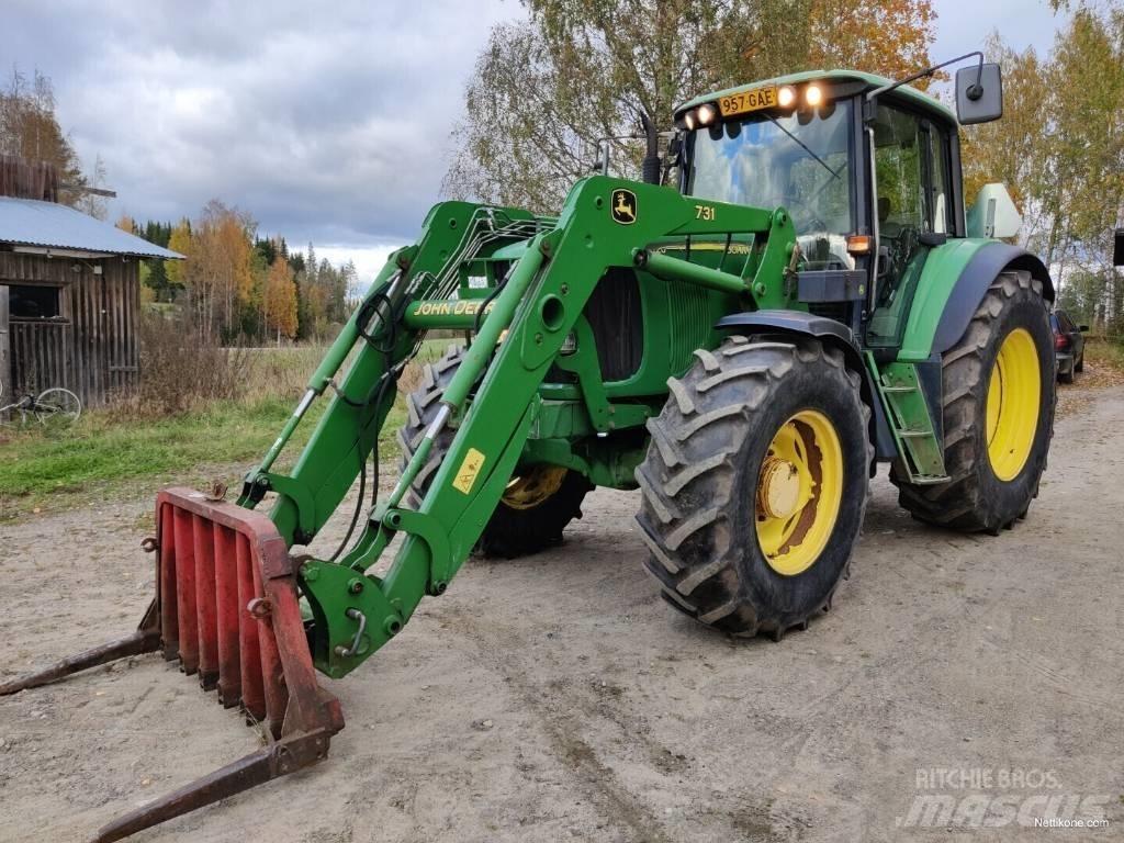 John Deere 6620 Traktoriai