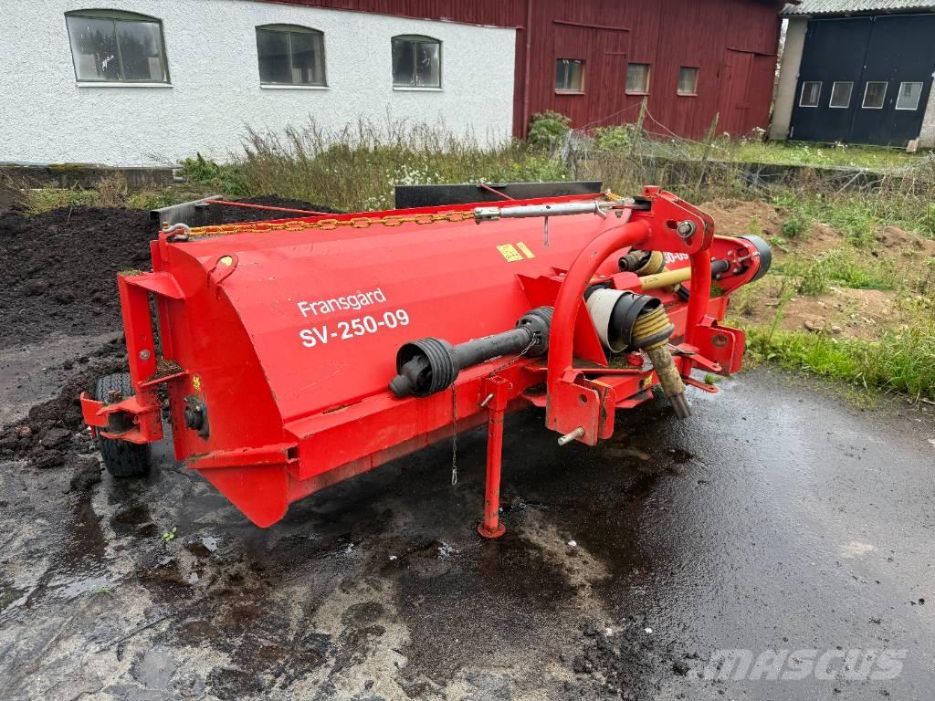 Fransgård SV 250-09 Šieno grėbliai ir vartytuvai