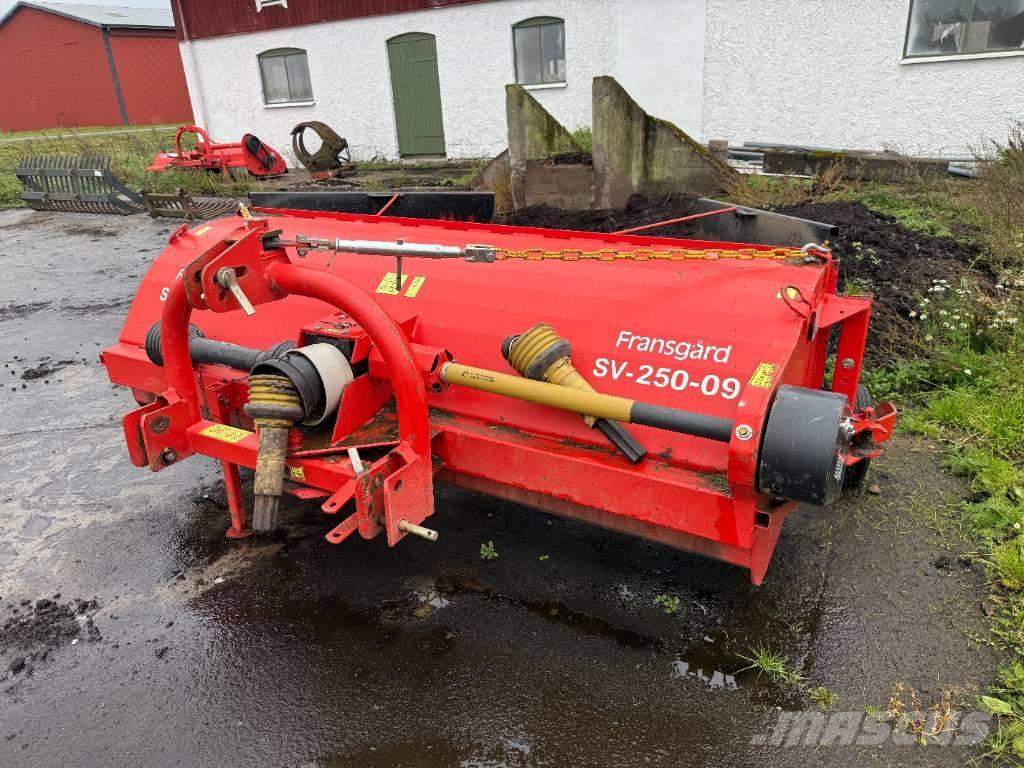 Fransgård SV 250-09 Šieno grėbliai ir vartytuvai