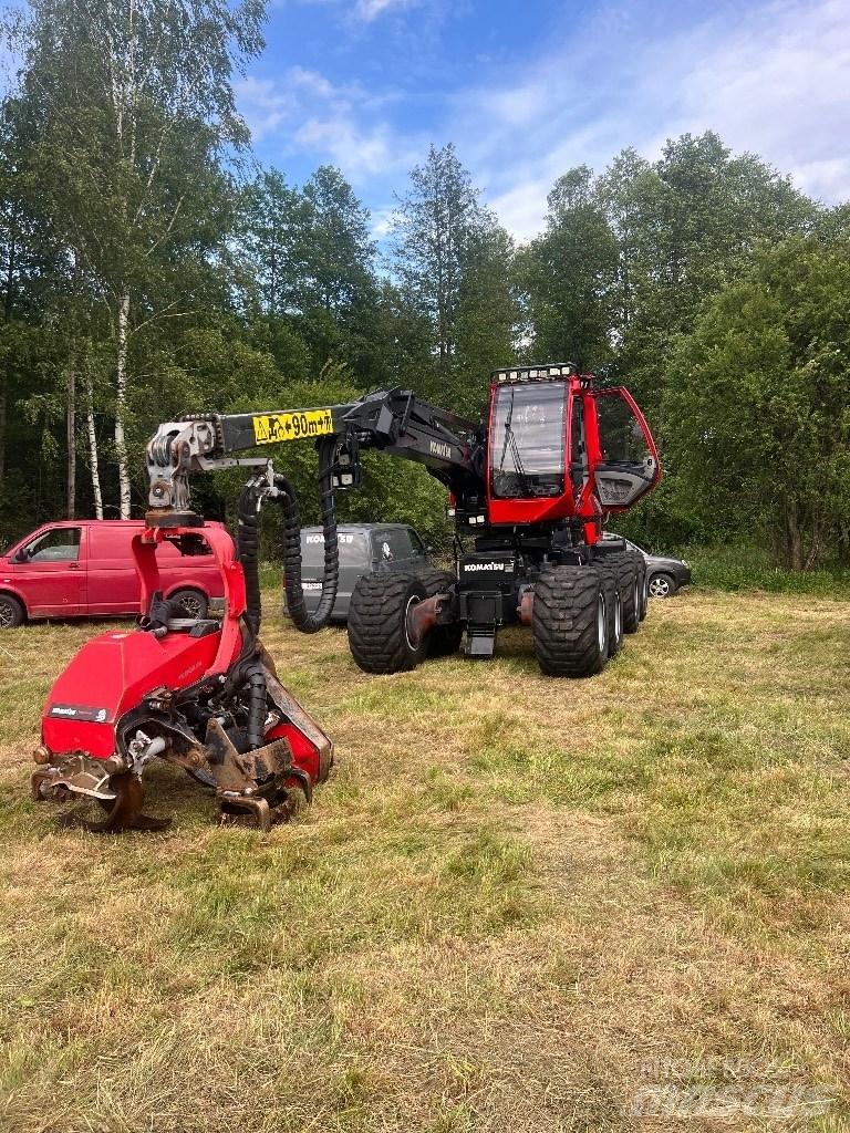 Komatsu 931 XC Miško technika (Harvesteriai)