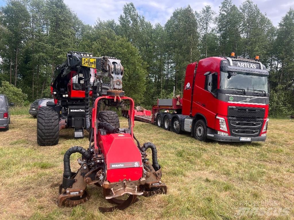 Komatsu 931 XC Miško technika (Harvesteriai)