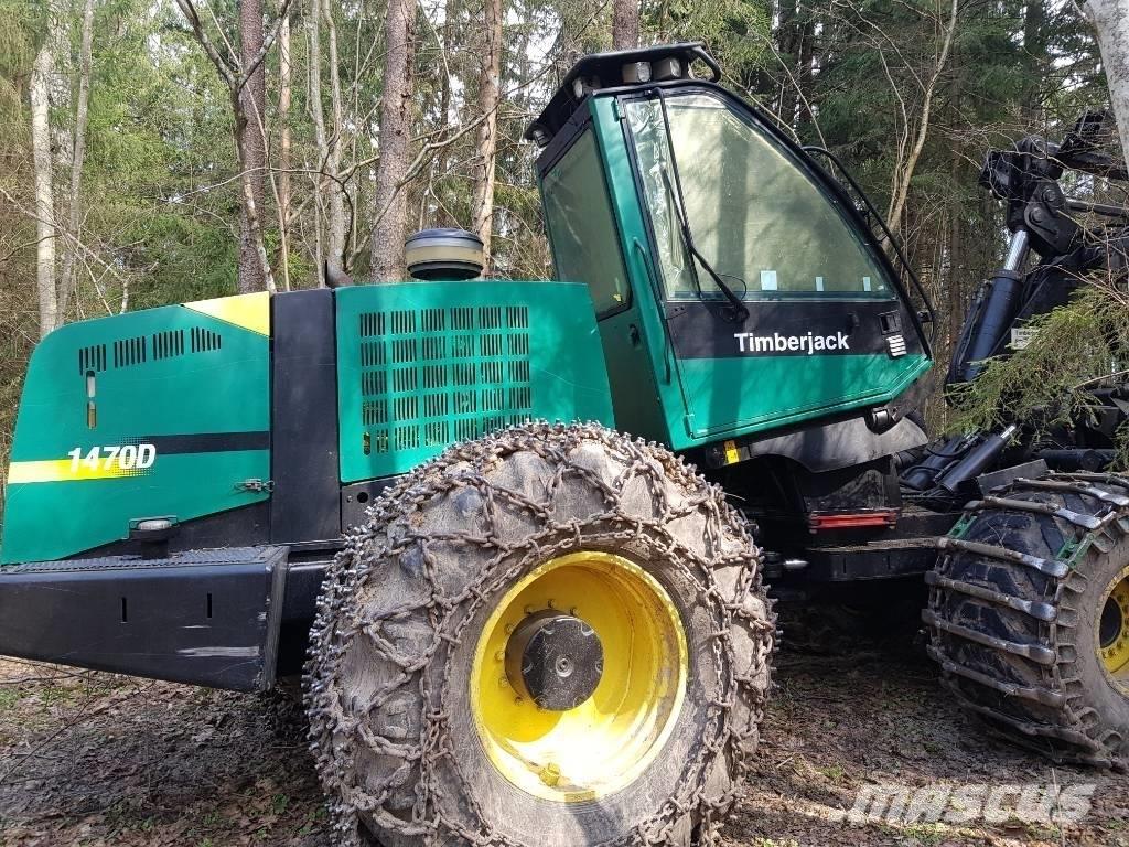 Timberjack 1470D Miško technika (Harvesteriai)