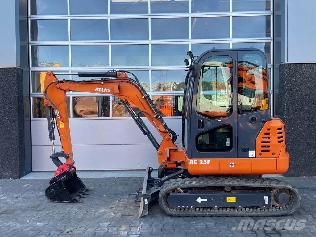 Atlas AC25F Mini ekskavatoriai < 7 t