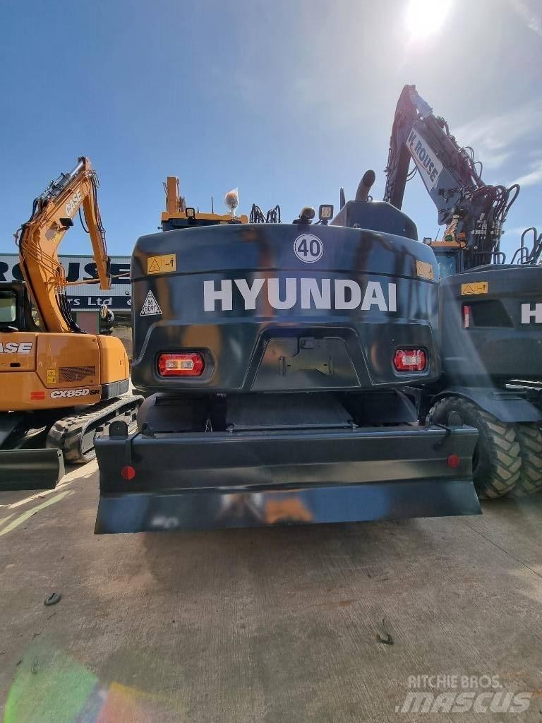 Hyundai HW140A Ratiniai ekskavatoriai