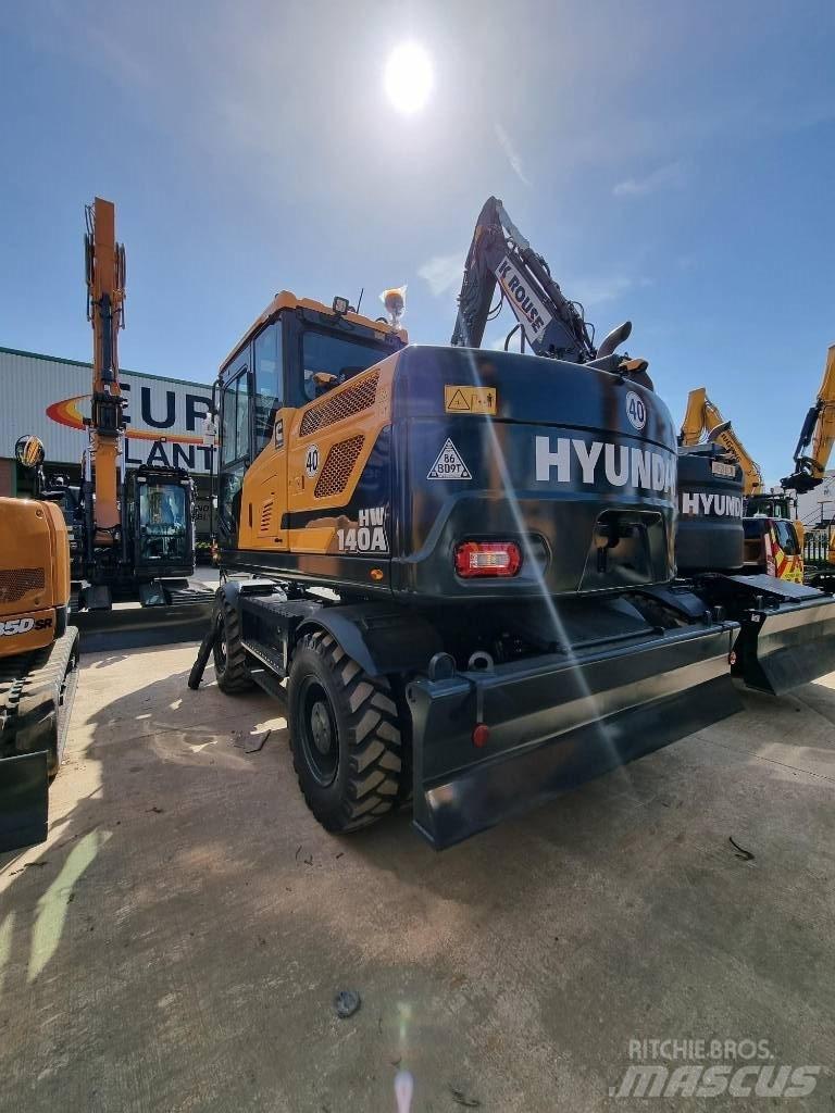 Hyundai HW140A Ratiniai ekskavatoriai