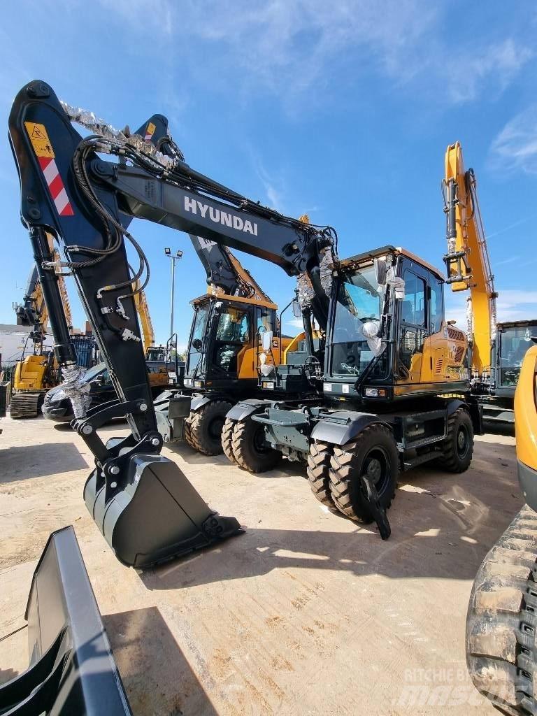 Hyundai HW140A Ratiniai ekskavatoriai