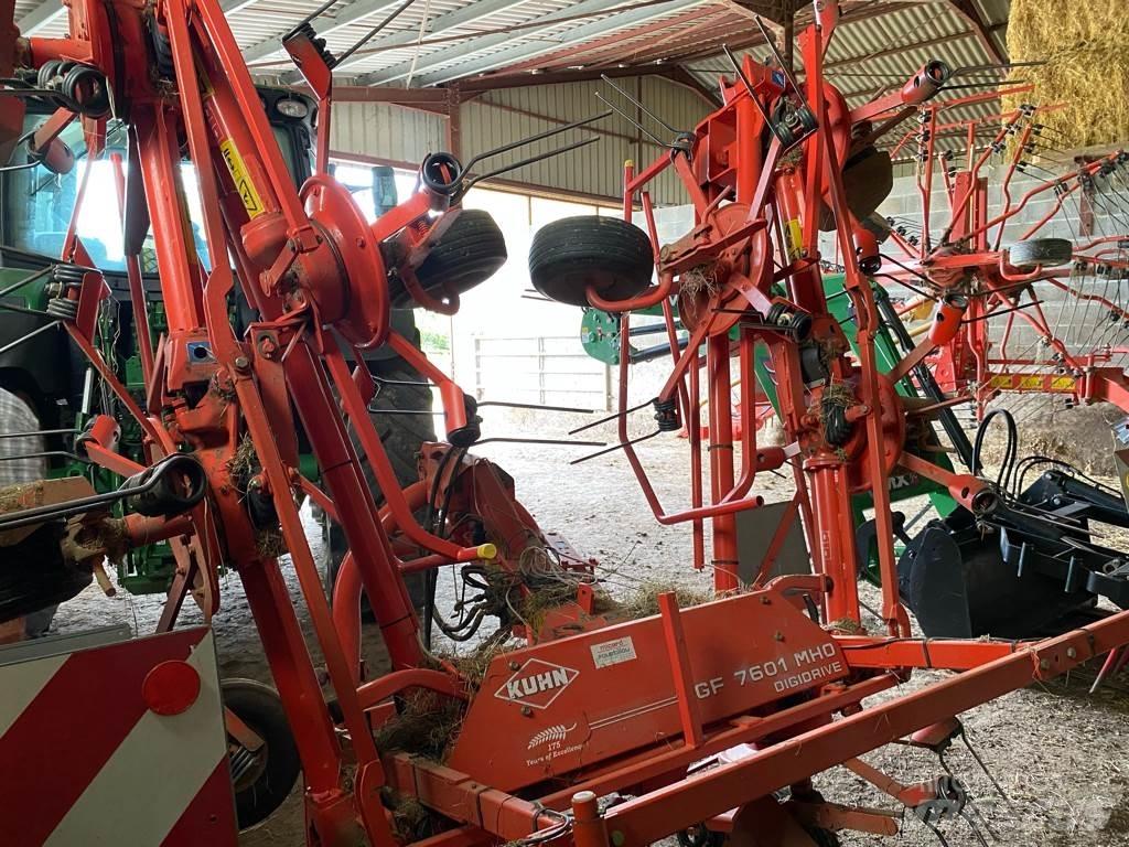 Kuhn GF 7601 MHO Šieno grėbliai ir vartytuvai