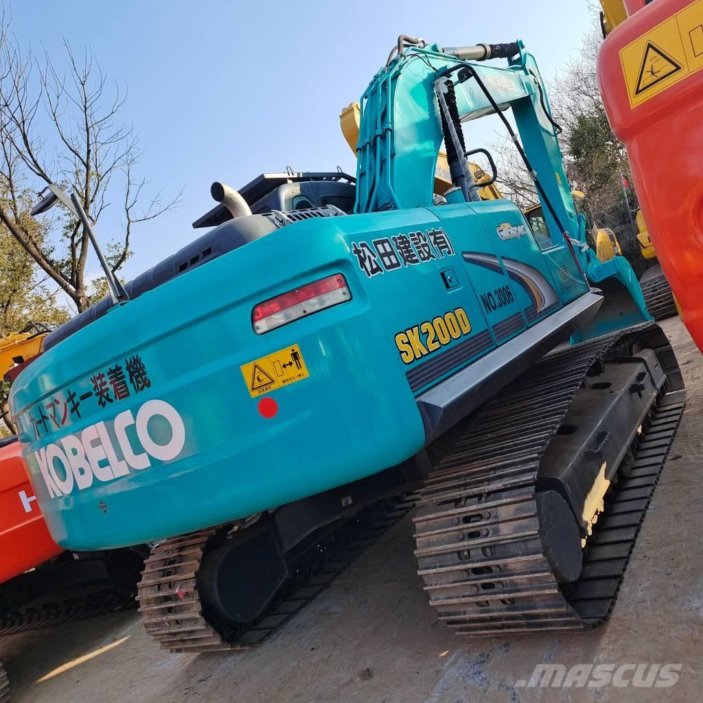Kobelco SK 200-8 Vikšriniai ekskavatoriai