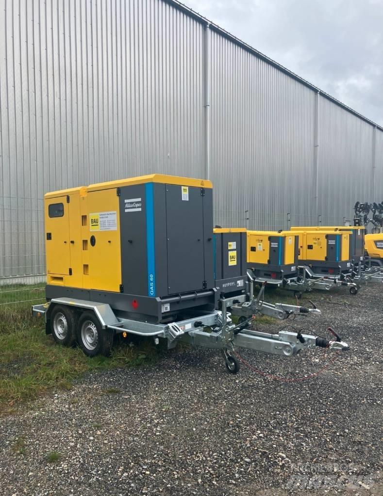 Atlas Copco QAS 60 Dyzeliniai generatoriai