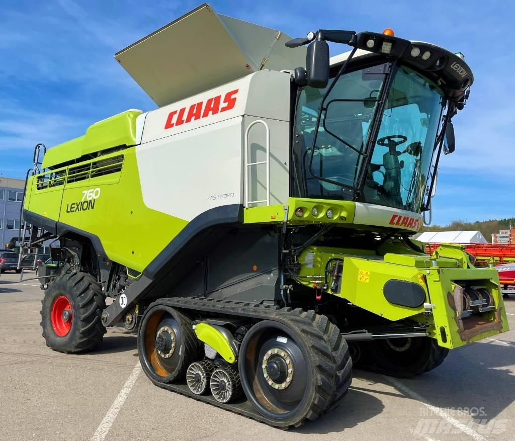 CLAAS Lexion 760 TT Derliaus nuėmimo kombainai