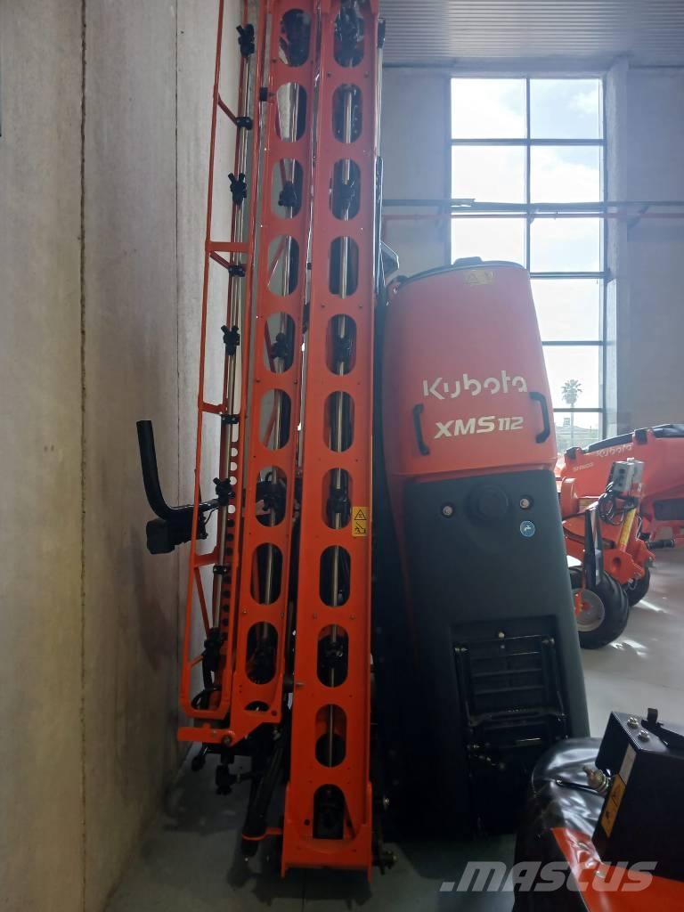 Kubota XMS112 Įmontuoti purkštuvai