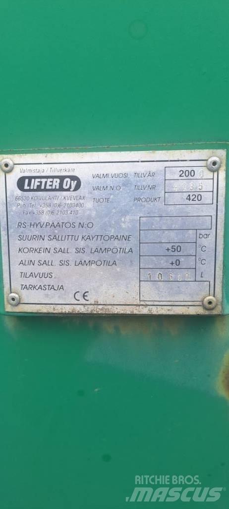 Vepi 10 m3 Srutų cisternos