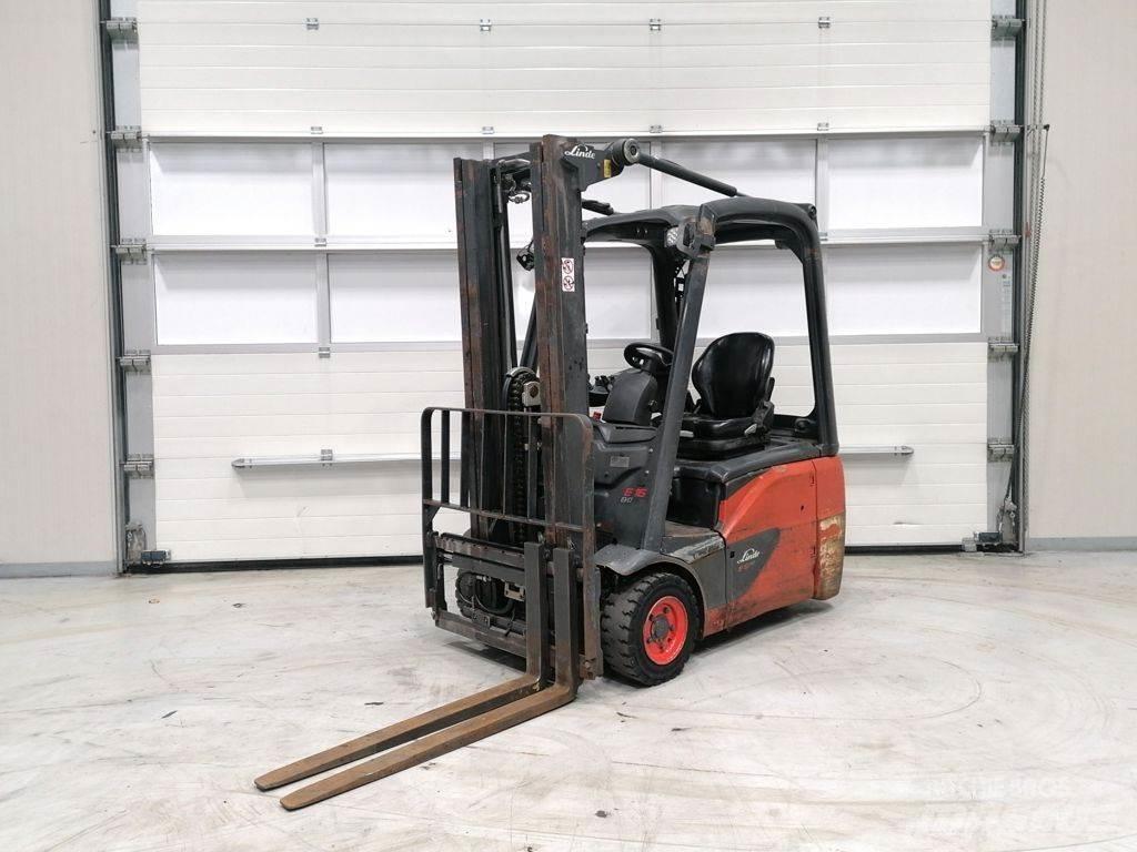 Linde E16C-02 Elektriniai šakiniai krautuvai