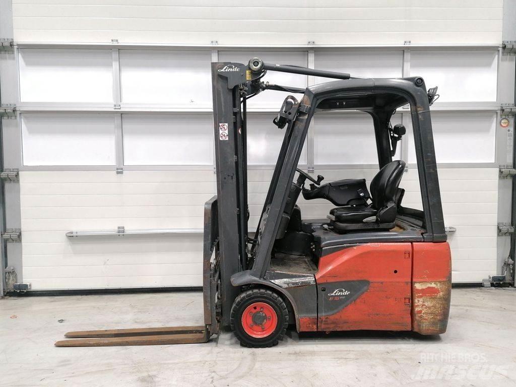 Linde E16C-02 Elektriniai šakiniai krautuvai