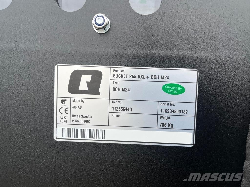 Ålö Kornskovl Frontalinių krautuvų priedai