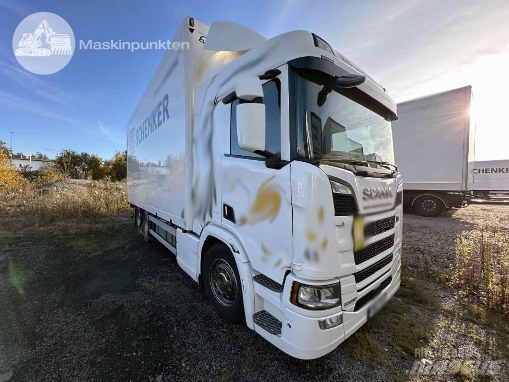 Scania R 580 Sunkvežimiai su dengtu kėbulu