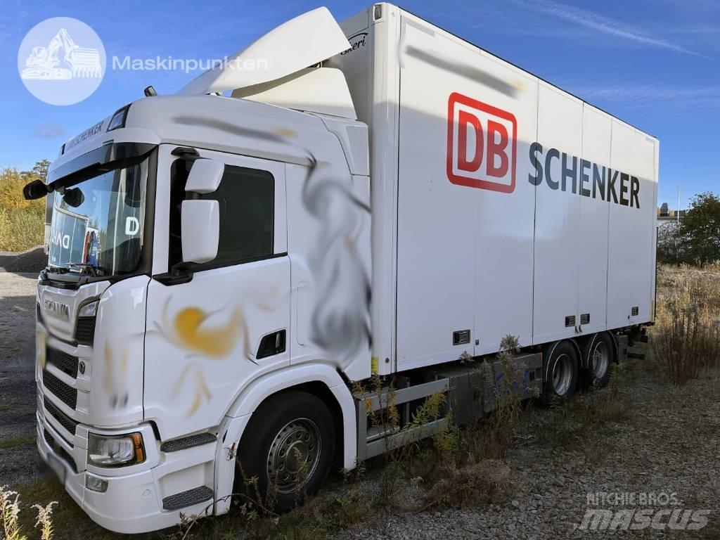 Scania R 580 Sunkvežimiai su dengtu kėbulu