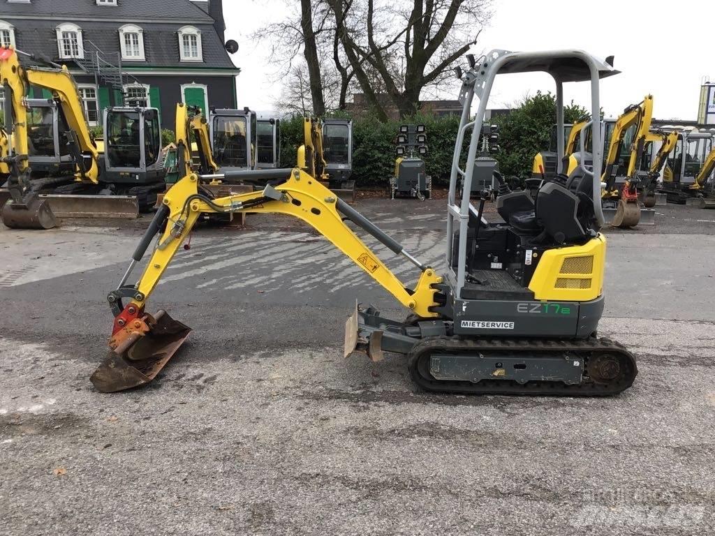 Wacker Neuson EZ17e Vikšriniai ekskavatoriai