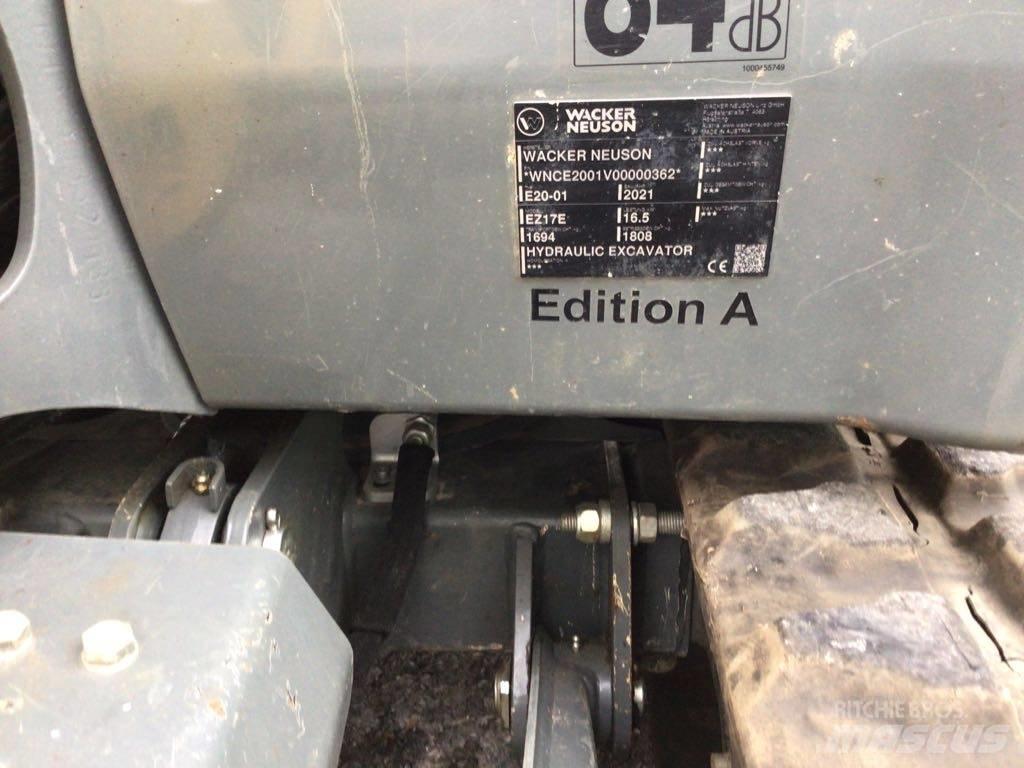 Wacker Neuson EZ17e Vikšriniai ekskavatoriai