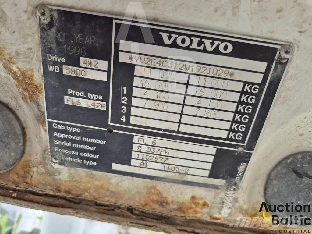 Volvo FL6 Platformos/ Pakrovimas iš šono