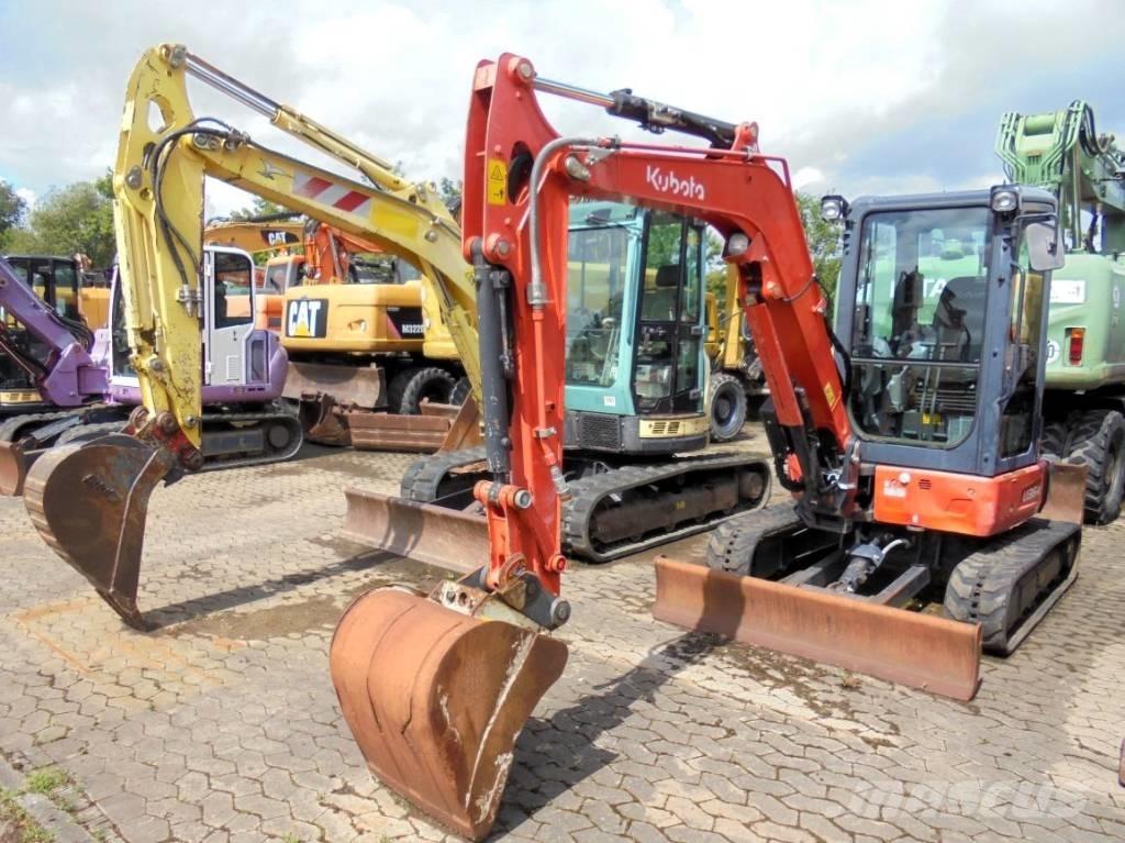 Kubota U 36-4 Mini ekskavatoriai < 7 t
