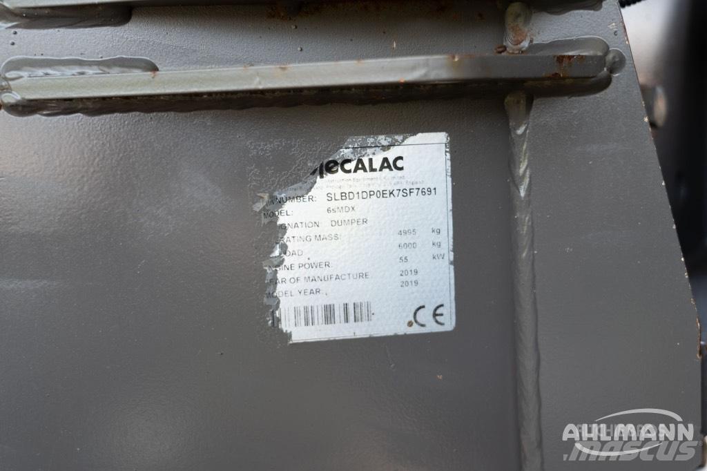 Mecalac 6 MDX Karjeriniai savivarčiai