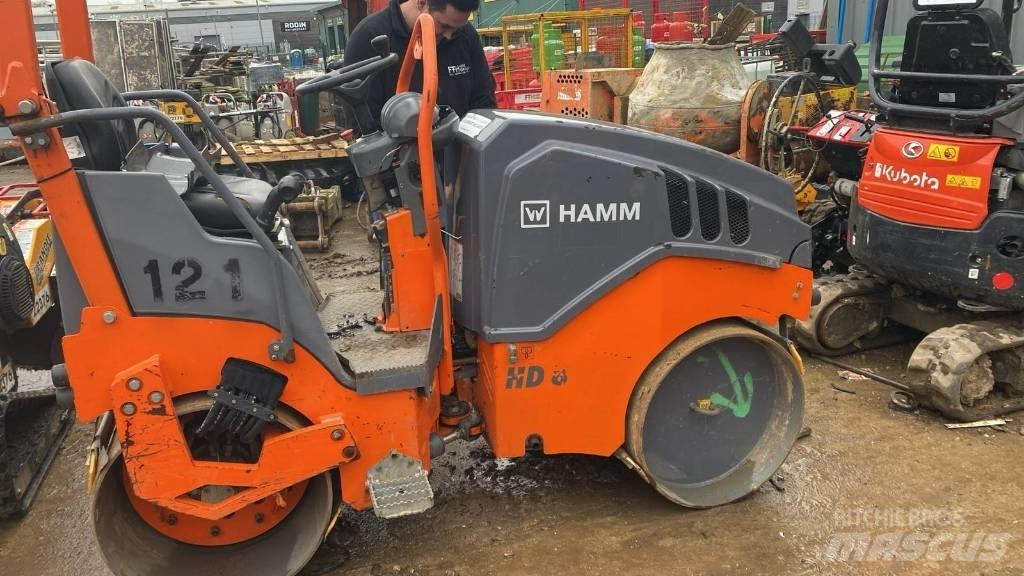 Hamm HD 8 VV Porinių būgnų volai