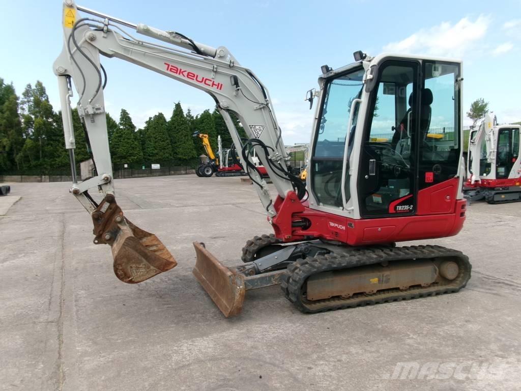 Takeuchi TB235-2 Mini ekskavatoriai < 7 t
