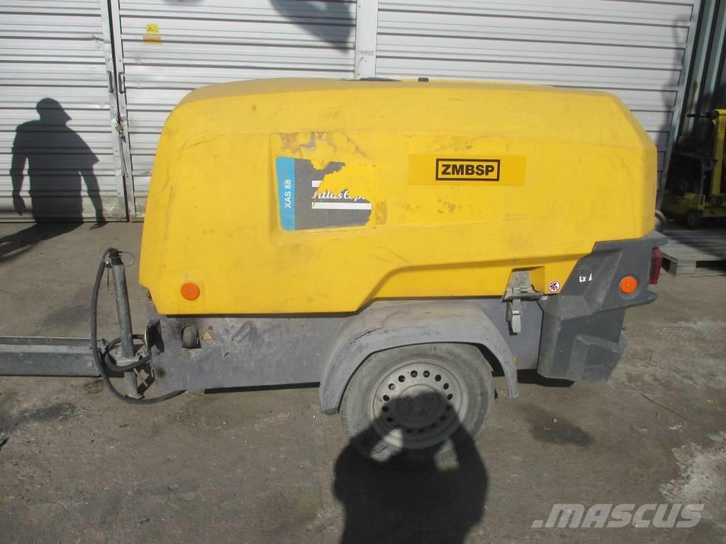Atlas Copco XAS 88 Kompresoriai