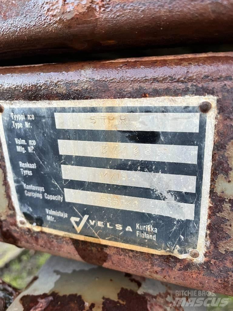 Velsa 5 Ton Grūdų vežimėliai